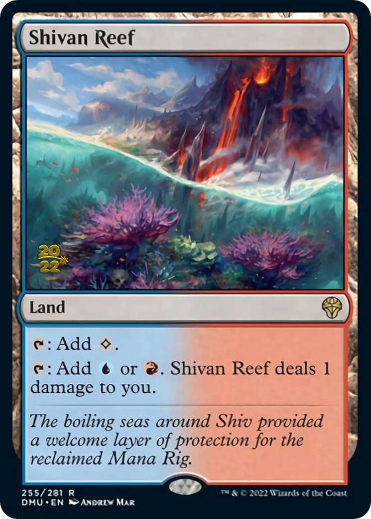 Shivan Reef [Dominaria United Prerelease Promos] | Galactic Gamez