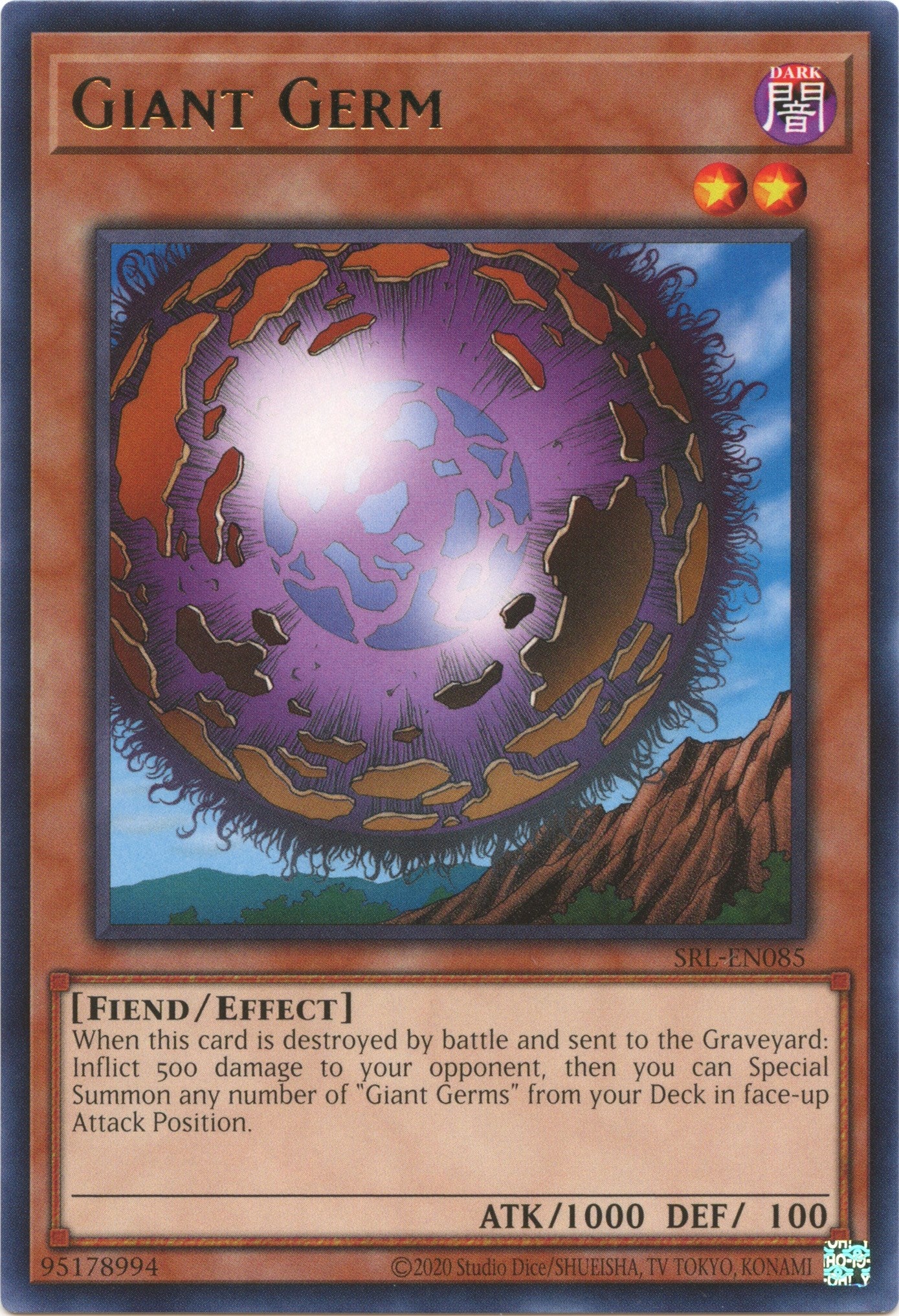 Giant Germ (25th Anniversary) [SRL-EN085] Rare | Galactic Gamez