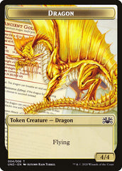 Beeble // Dragon Double-sided Token [Unsanctioned Tokens] | Galactic Gamez