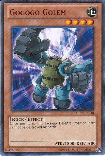 Gogogo Golem (Red) [DL15-EN010] Rare | Galactic Gamez