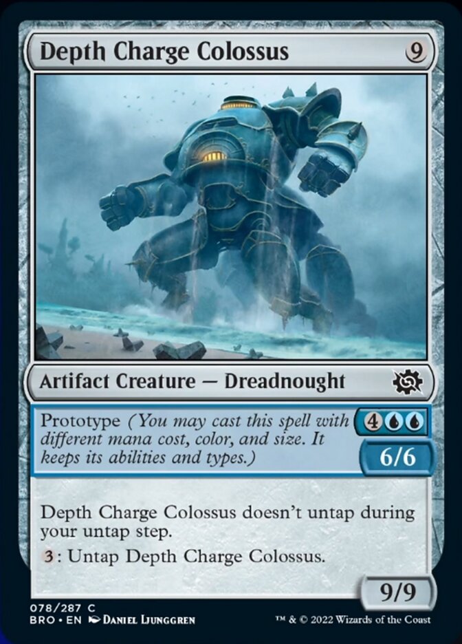 Depth Charge Colossus [The Brothers' War] | Galactic Gamez