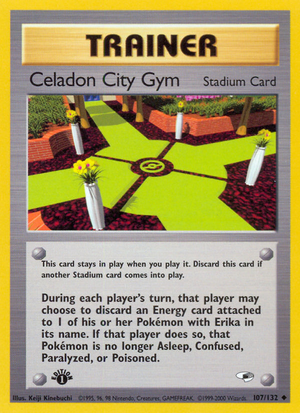 Celadon City Gym (107/132) [Gym Heroes 1st Edition] | Galactic Gamez