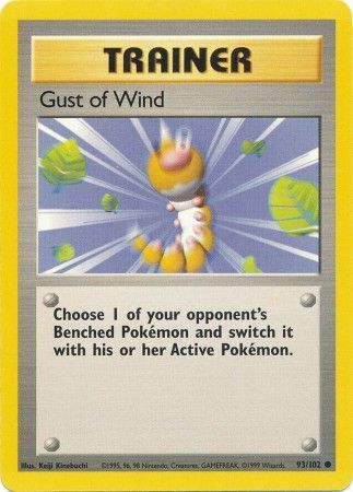 Gust of Wind (93/102) [Base Set Unlimited] | Galactic Gamez