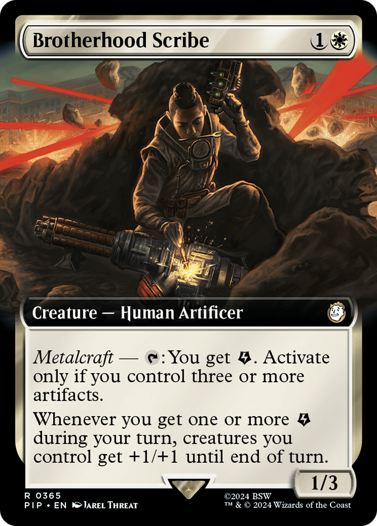 Brotherhood Scribe (Extended Art) [Fallout] | Galactic Gamez