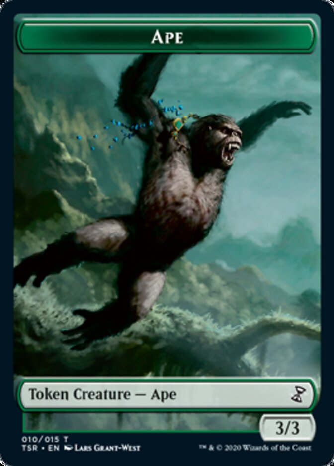 Ape Token [Time Spiral Remastered Tokens] | Galactic Gamez