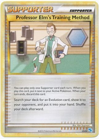 Professor Elm's Training Method (25/30) [HeartGold & SoulSilver: Trainer Kit - Gyarados] | Galactic Gamez