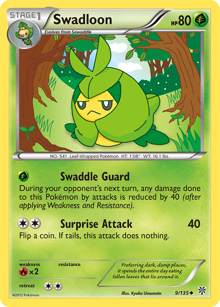 Swadloon (9/135) [Black & White: Plasma Storm] | Galactic Gamez