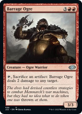 Barrage Ogre [Jumpstart 2022] | Galactic Gamez