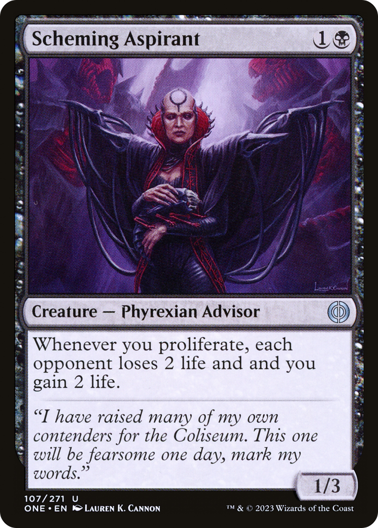 Scheming Aspirant [Phyrexia: All Will Be One] | Galactic Gamez