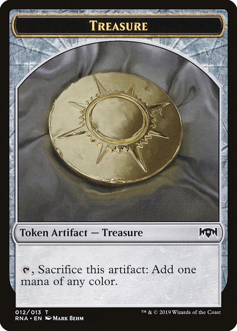 Treasure [Ravnica Allegiance Tokens] | Galactic Gamez