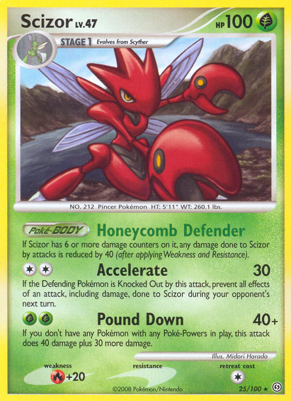 Scizor (25/100) [Diamond & Pearl: Stormfront] | Galactic Gamez