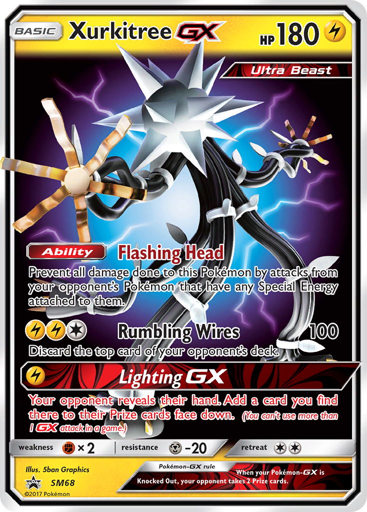 Xurkitree GX (SM68) [Sun & Moon: Black Star Promos] | Galactic Gamez