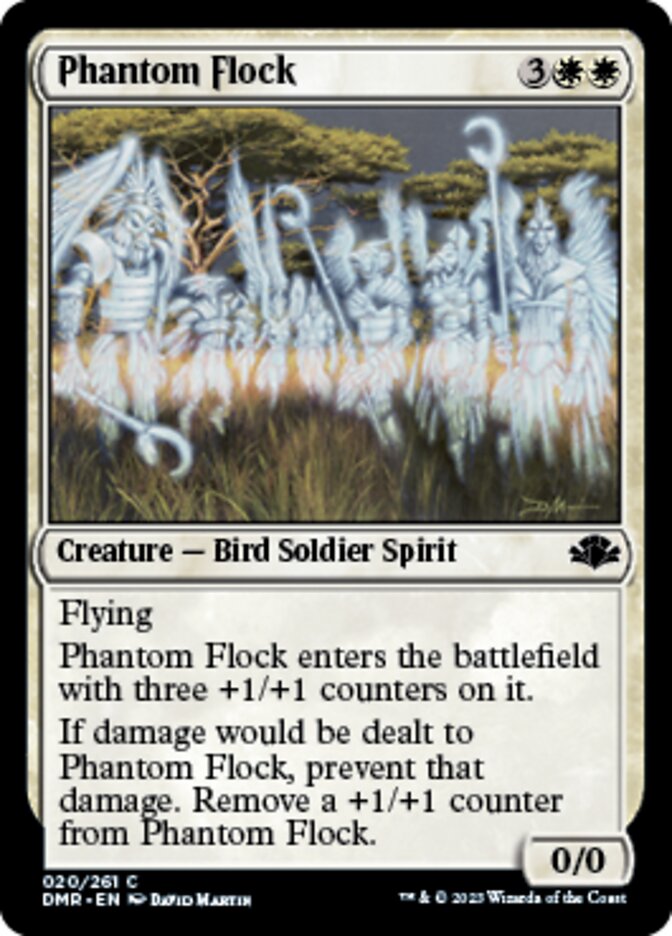 Phantom Flock [Dominaria Remastered] | Galactic Gamez