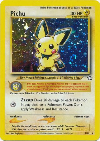 Pichu (12/111) [Neo Genesis Unlimited] | Galactic Gamez