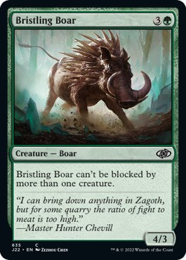 Bristling Boar [Jumpstart 2022] | Galactic Gamez