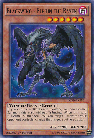 Blackwing - Elphin the Raven [LC5D-EN116] Common | Galactic Gamez