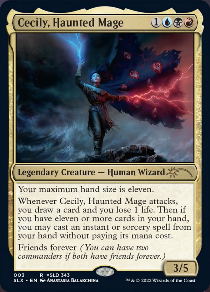 Cecily, Haunted Mage [Secret Lair: Universes Within] | Galactic Gamez