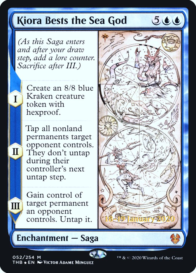 Kiora Bests the Sea God [Theros Beyond Death Prerelease Promos] | Galactic Gamez