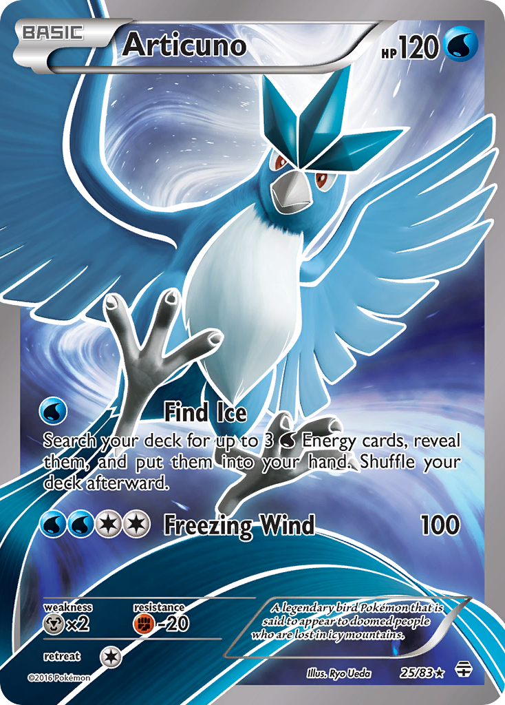 Articuno (25/83) [XY: Generations] | Galactic Gamez