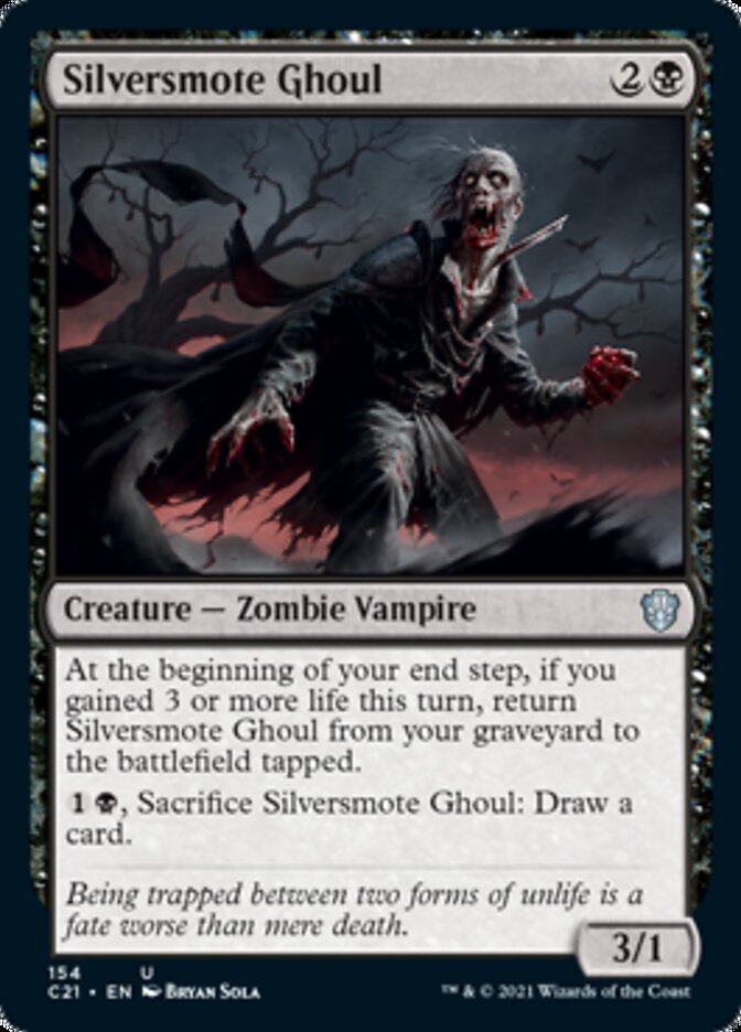 Silversmote Ghoul [Commander 2021] | Galactic Gamez