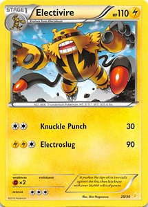 Electivire (25/30) [XY: Trainer Kit 3 - Pikachu Libre] | Galactic Gamez