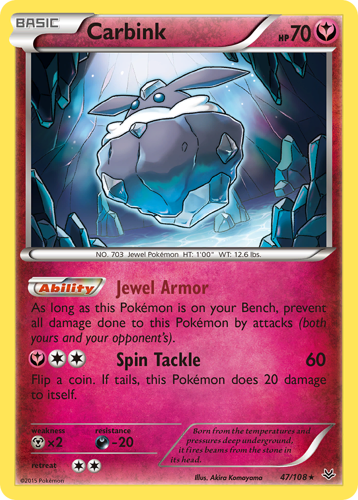 Carbink (47/108) [XY: Roaring Skies] | Galactic Gamez