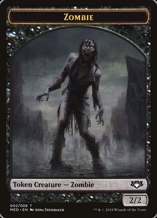 Zombie Token [Mythic Edition Tokens] | Galactic Gamez