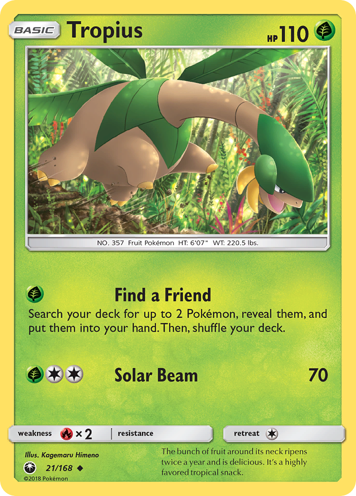 Tropius (21/168) [Sun & Moon: Celestial Storm] | Galactic Gamez