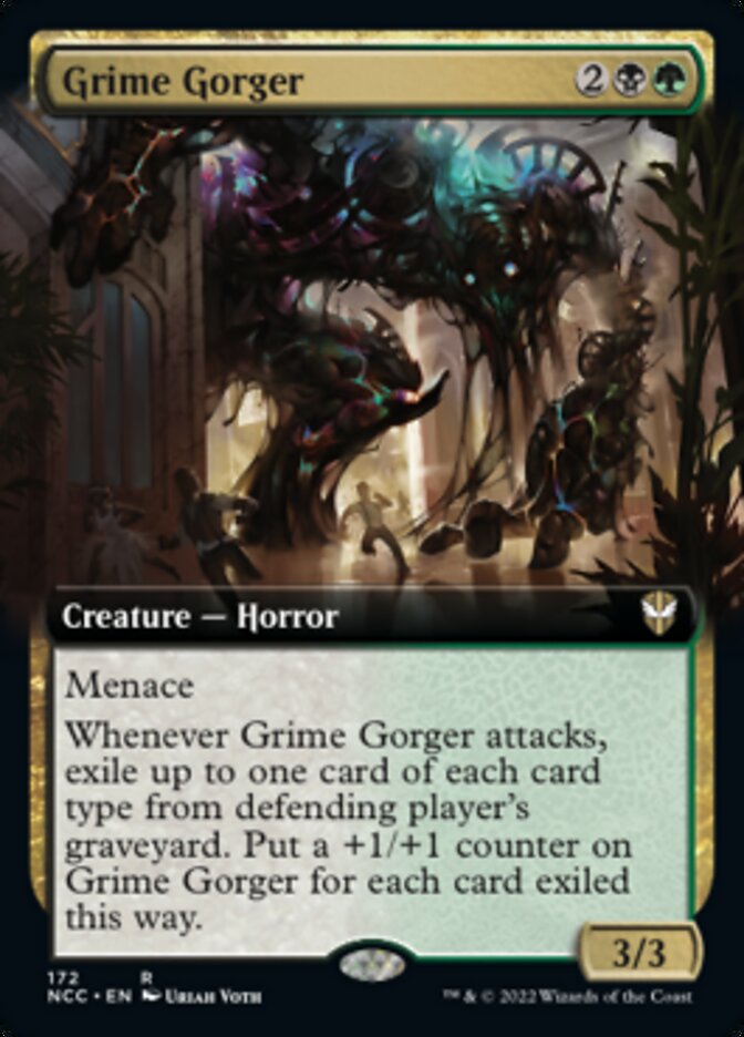 Grime Gorger (Extended Art) [Streets of New Capenna Commander] | Galactic Gamez