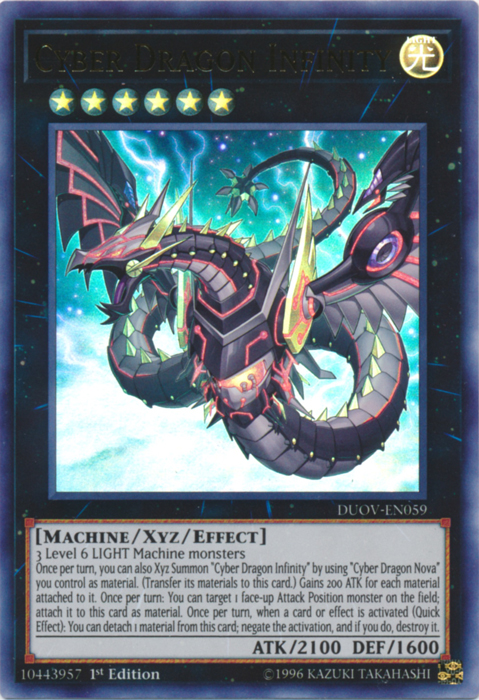 Cyber Dragon Infinity [DUOV-EN059] Ultra Rare | Galactic Gamez