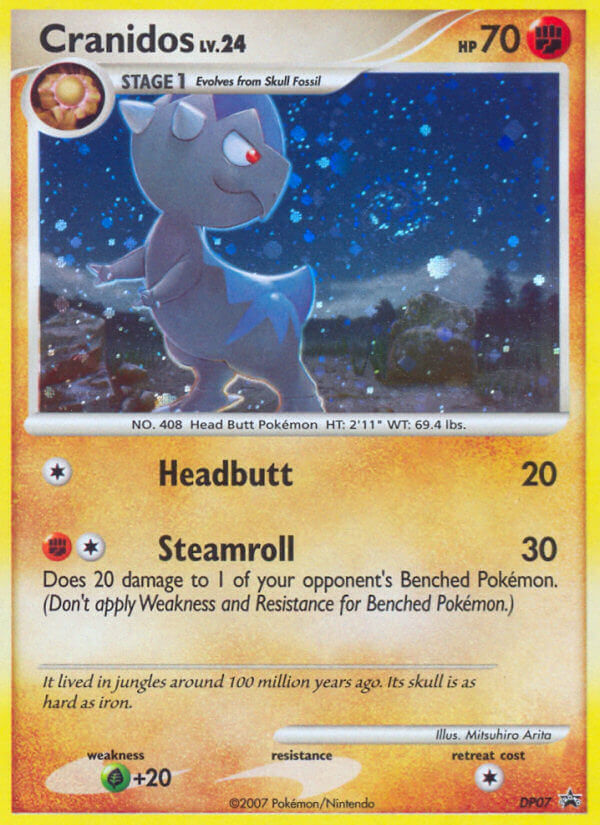 Cranidos (DP07) [Diamond & Pearl: Black Star Promos] | Galactic Gamez