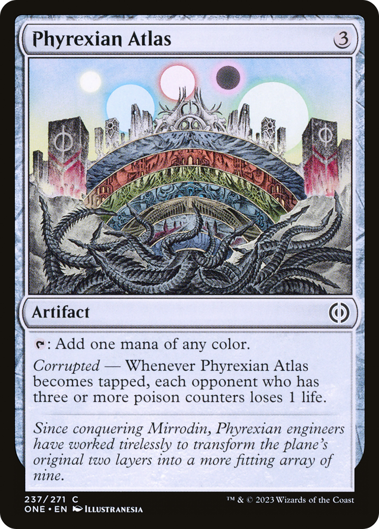 Phyrexian Atlas [Phyrexia: All Will Be One] | Galactic Gamez