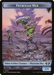 Phyrexian Myr // Phyrexian Hydra (11) Double-Sided Token [March of the Machine Tokens] | Galactic Gamez