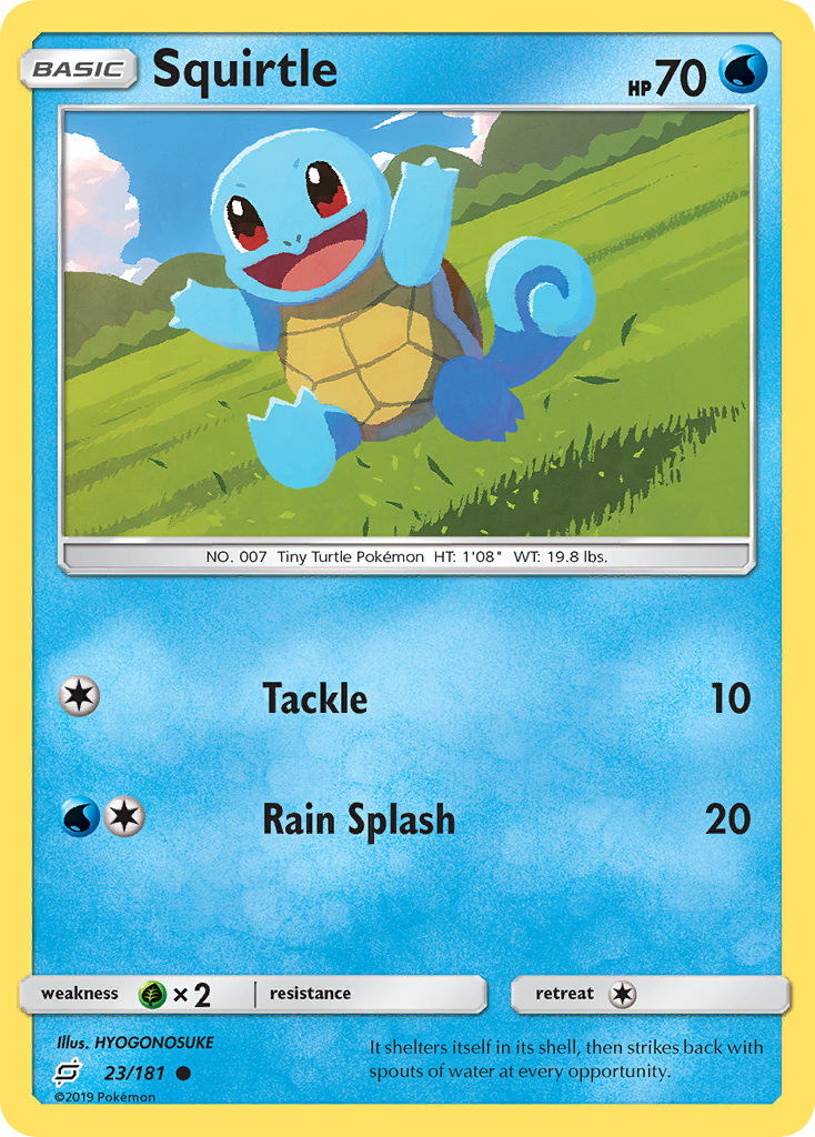 Squirtle (23/181) [Sun & Moon: Team Up] | Galactic Gamez