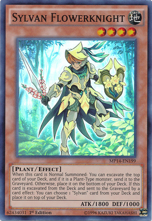 Sylvan Flowerknight [MP14-EN199] Super Rare | Galactic Gamez