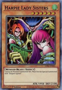 Harpie Lady Sisters (Purple) [LDS2-EN065] Ultra Rare | Galactic Gamez