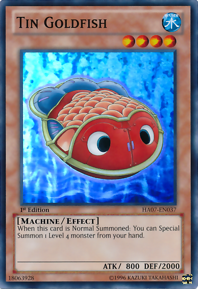 Tin Goldfish [HA07-EN037] Super Rare | Galactic Gamez