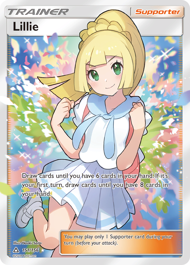 Lillie (151/156) [Sun & Moon: Ultra Prism] | Galactic Gamez