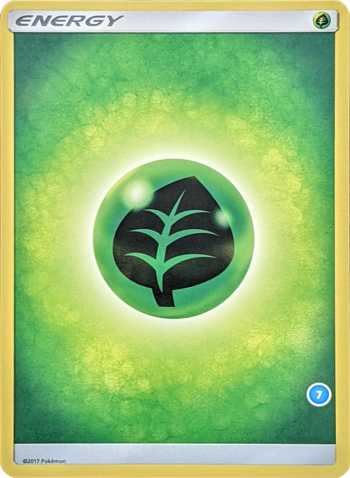Grass Energy (Deck Exclusive #7) [Sun & Moon: Trainer Kit - Alolan Ninetales] | Galactic Gamez