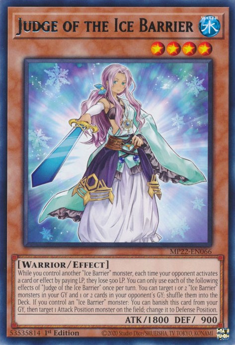 Judge of the Ice Barrier [MP22-EN066] Rare | Galactic Gamez