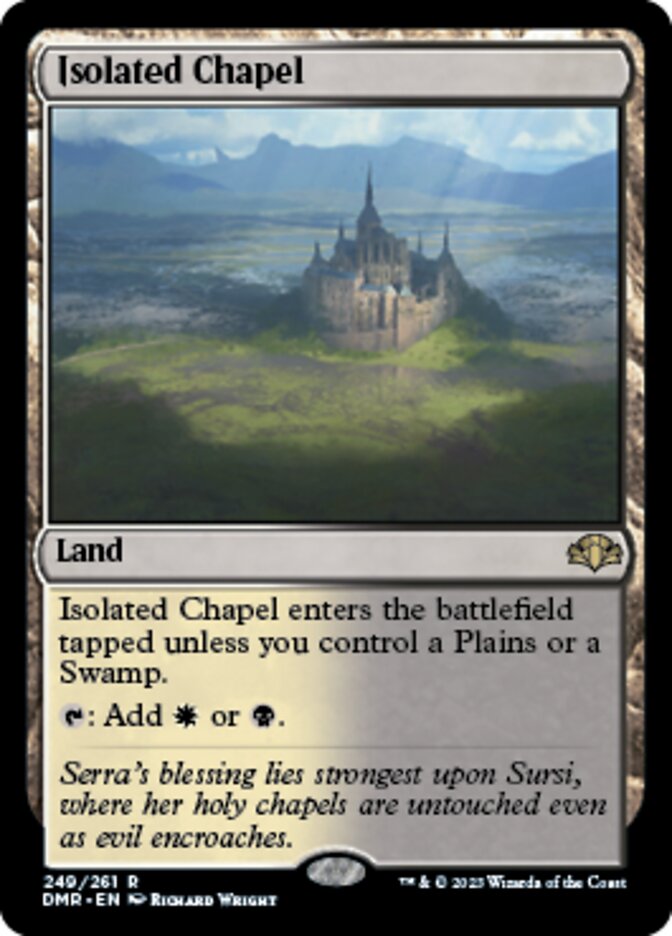 Isolated Chapel [Dominaria Remastered] | Galactic Gamez