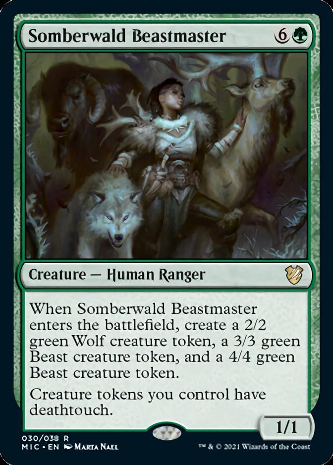 Somberwald Beastmaster [Innistrad: Midnight Hunt Commander] | Galactic Gamez