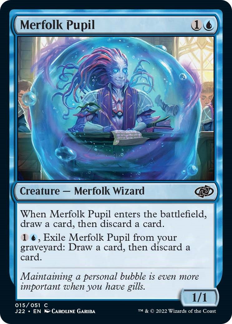 Merfolk Pupil [Jumpstart 2022] | Galactic Gamez