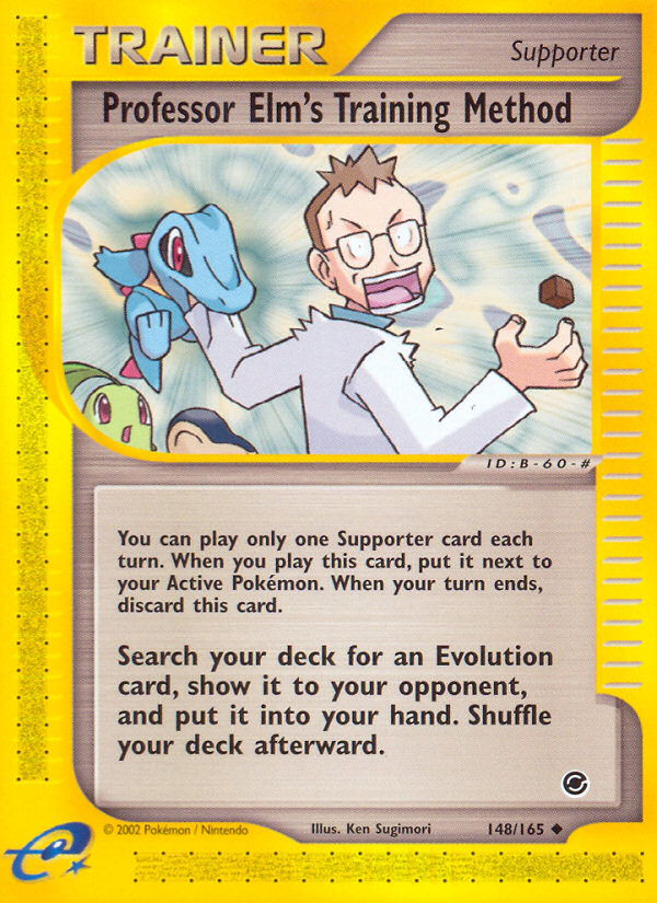 Professor Elm's Training Method (148/165) [Expedition: Base Set] | Galactic Gamez