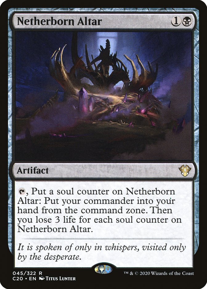 Netherborn Altar [Commander 2020] | Galactic Gamez