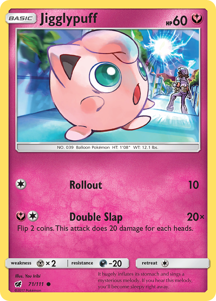 Jigglypuff (71/111) [Sun & Moon: Crimson Invasion] | Galactic Gamez