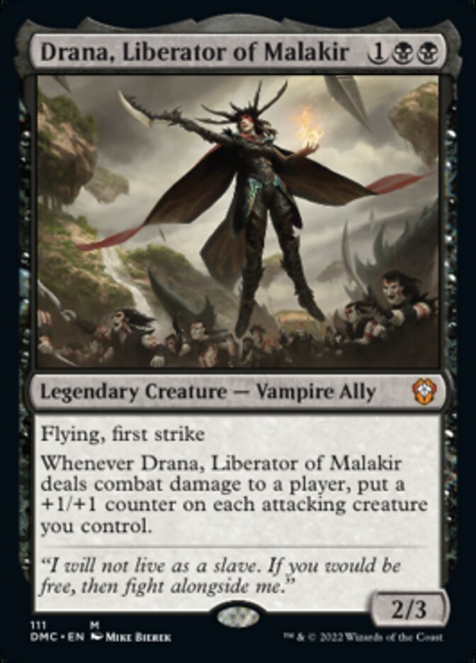 Drana, Liberator of Malakir [Dominaria United Commander] | Galactic Gamez