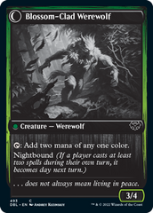 Weaver of Blossoms // Blossom-Clad Werewolf [Innistrad: Double Feature] | Galactic Gamez