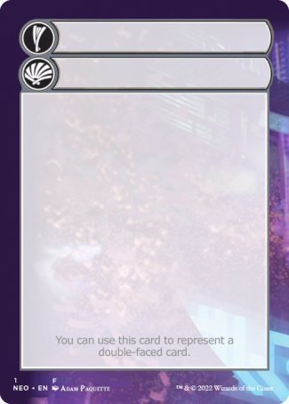 Helper Card (1/9) [Kamigawa: Neon Dynasty Tokens] | Galactic Gamez