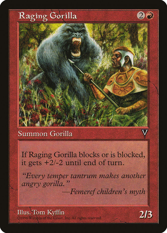 Raging Gorilla [Visions] | Galactic Gamez